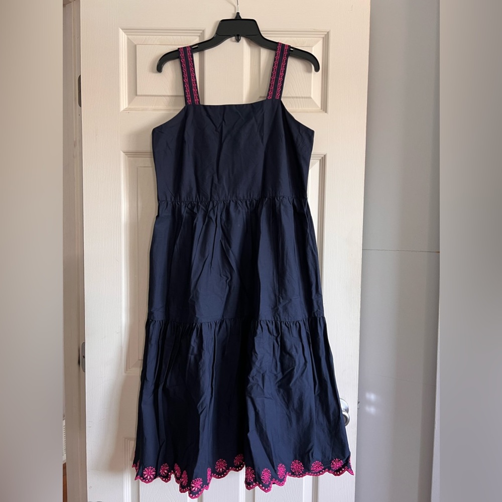 J Crew sundress perfect for beach vacations!